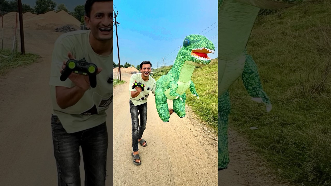 Big Dinosaur  remote control unboxing