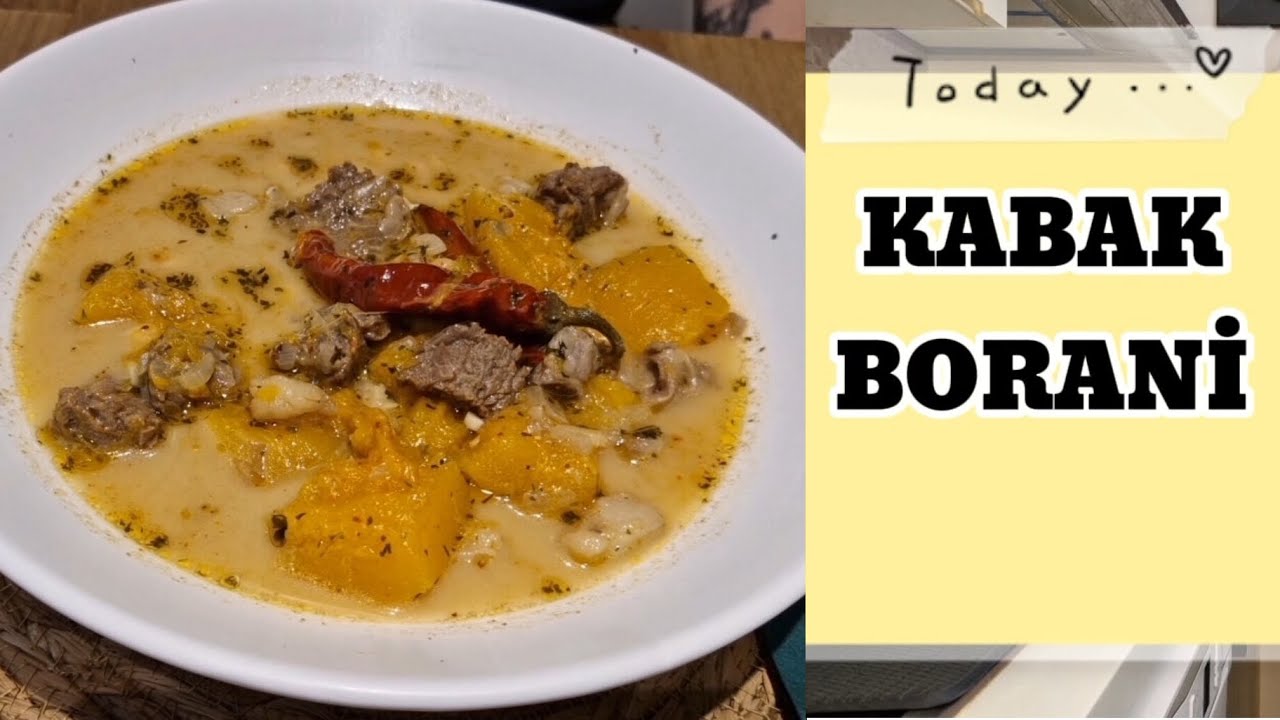 HATAY MUTFAĞINDAN KABAĞIN EN LEZZETLİ HALİ KABAK BORANİ TARİFİ