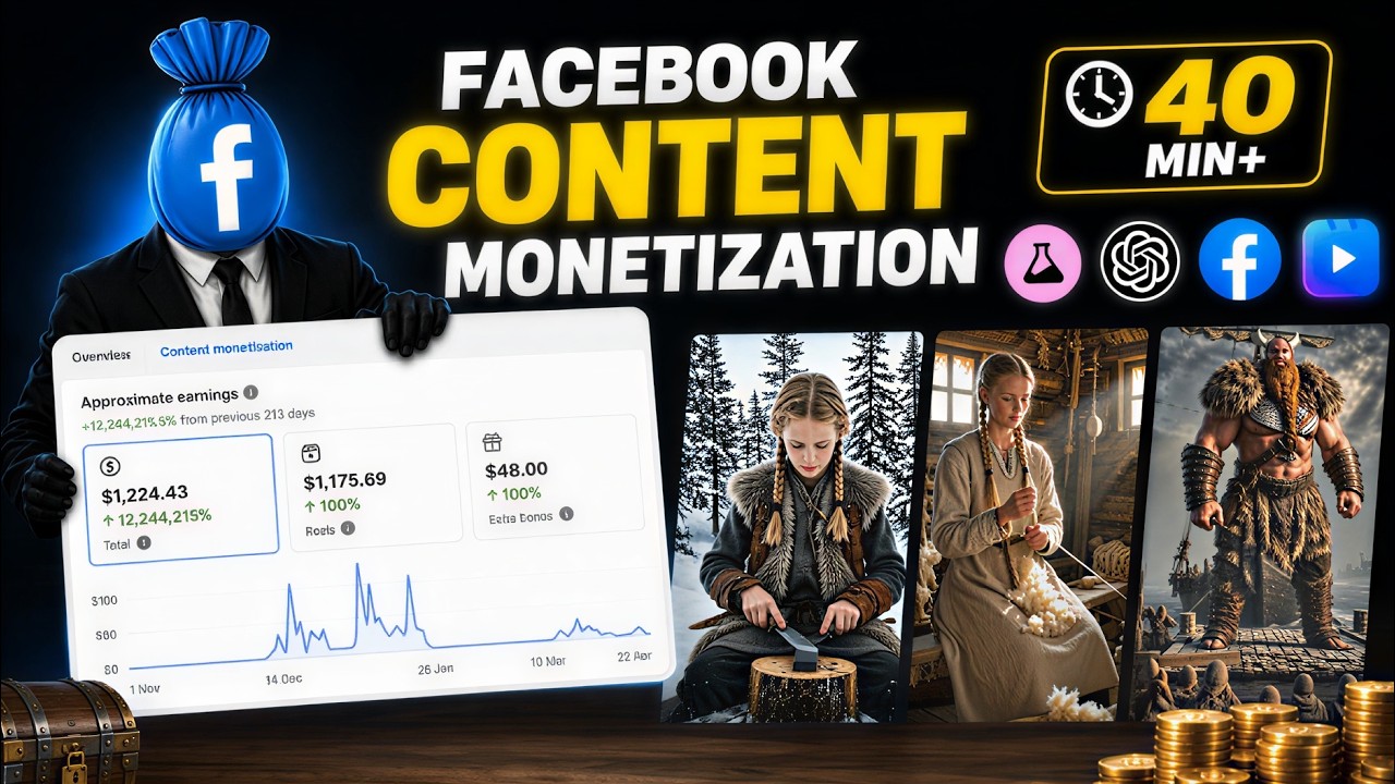 How I Got Facebook Content Monetization Using AI | High RPM USA Content Tutorial (2026)