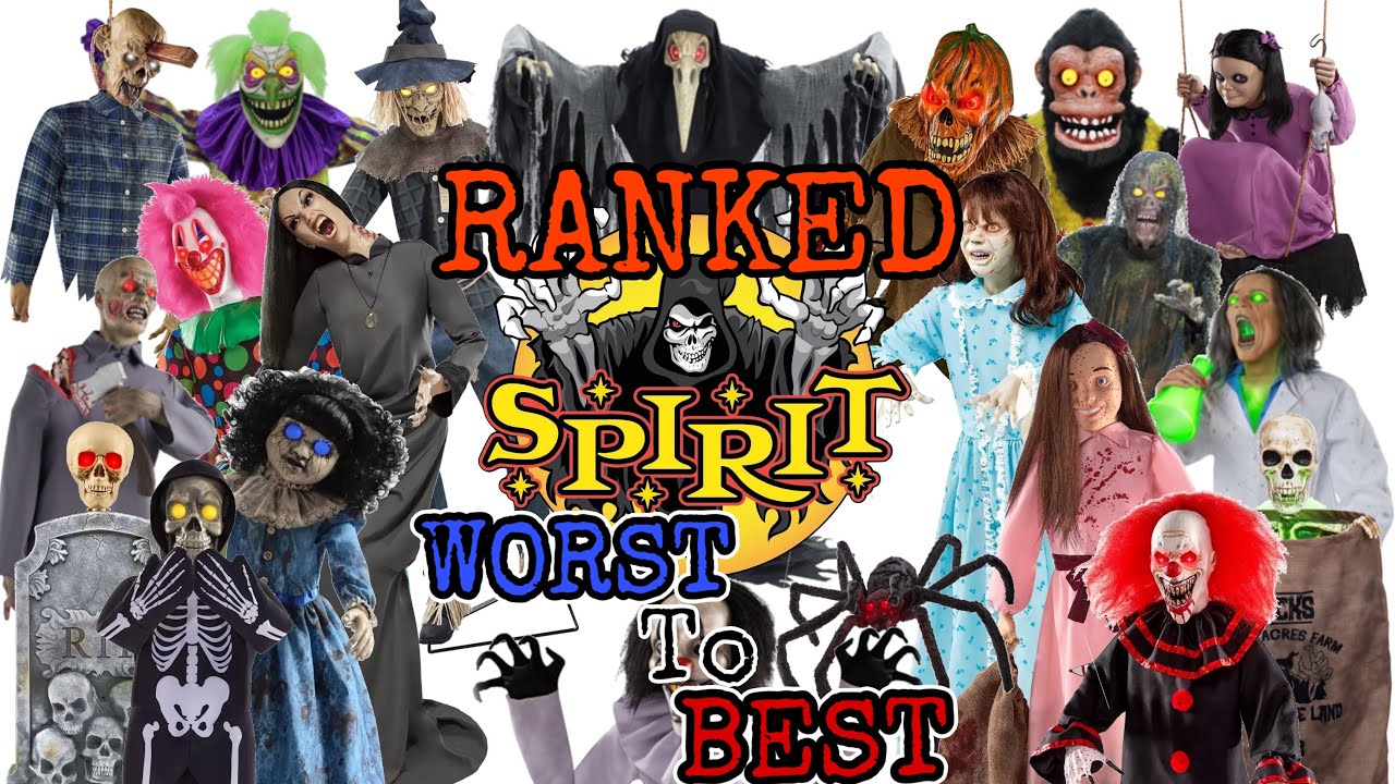 SPIRIT HALLOWEEN 2022 ALL Animatronics RANKED From Worst to Best