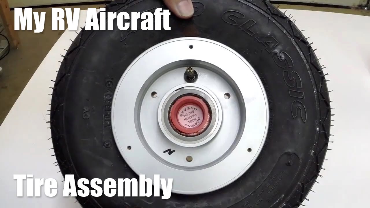 Van's Aircraft RV Tire Assembly
