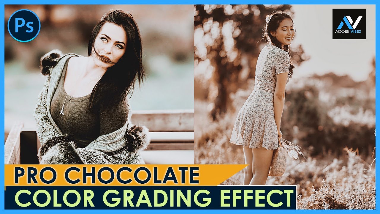 Pro Chocolate Color Grading in Photoshop | Photoshop Tutorial 2024
