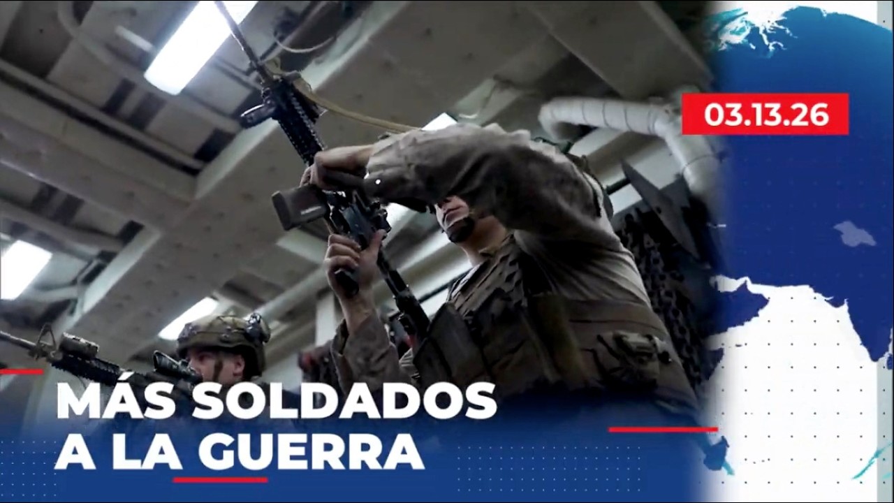 🔴 EEUU manda más soldados a la guerra de Medio Oriente - 13 Mar 2026 | Noticiero EstrellaTV