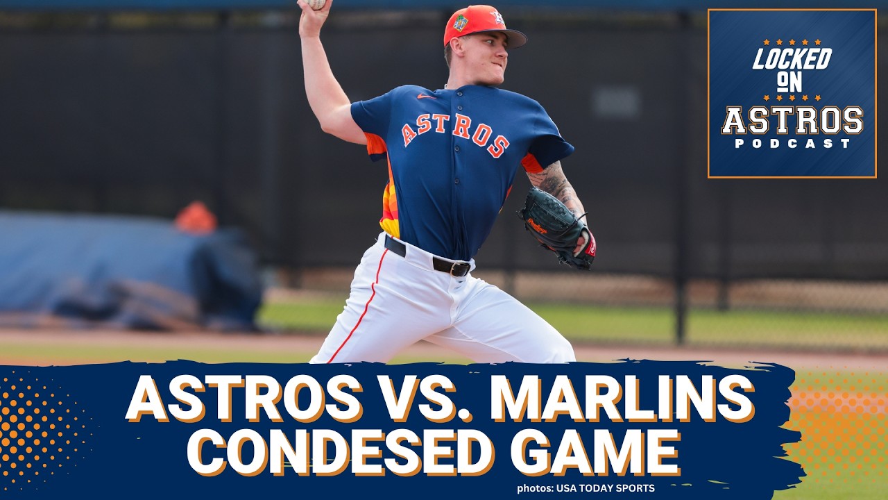 Astros vs Marlins Condensed Game