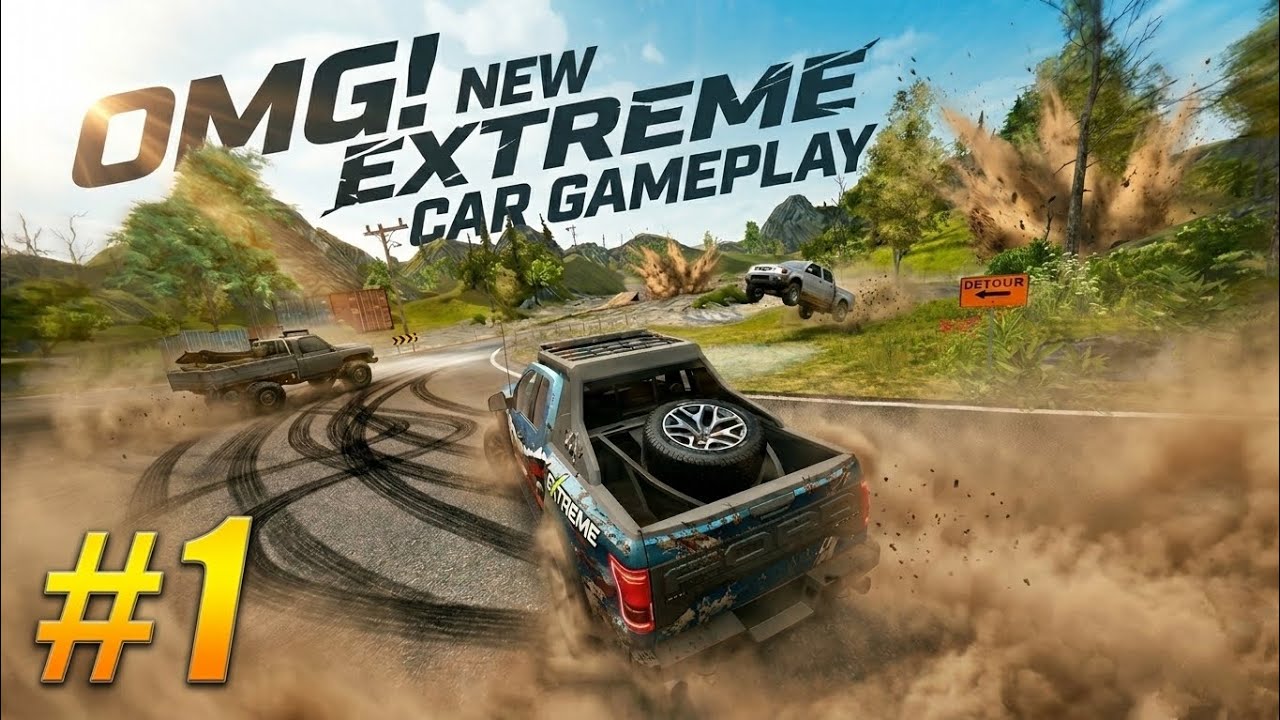 Omg! Extreme car gameplay is here mobile game#1episode 