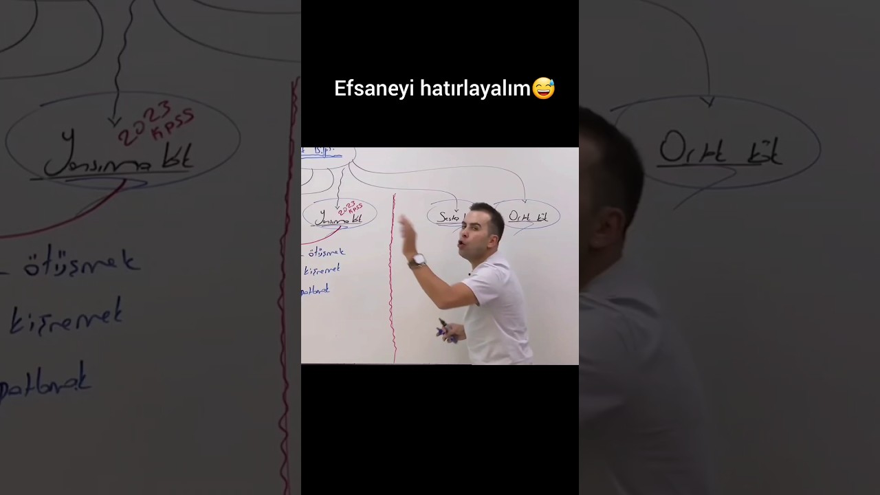 Hocam valla ben demedim😅 