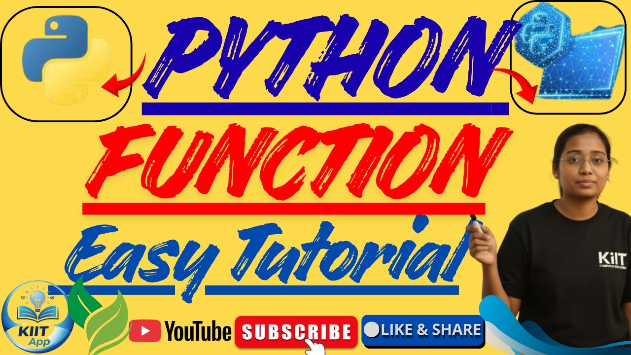 Python Function Tutorial | What is Function & How to Create Function in Python #Python#odiatutorial