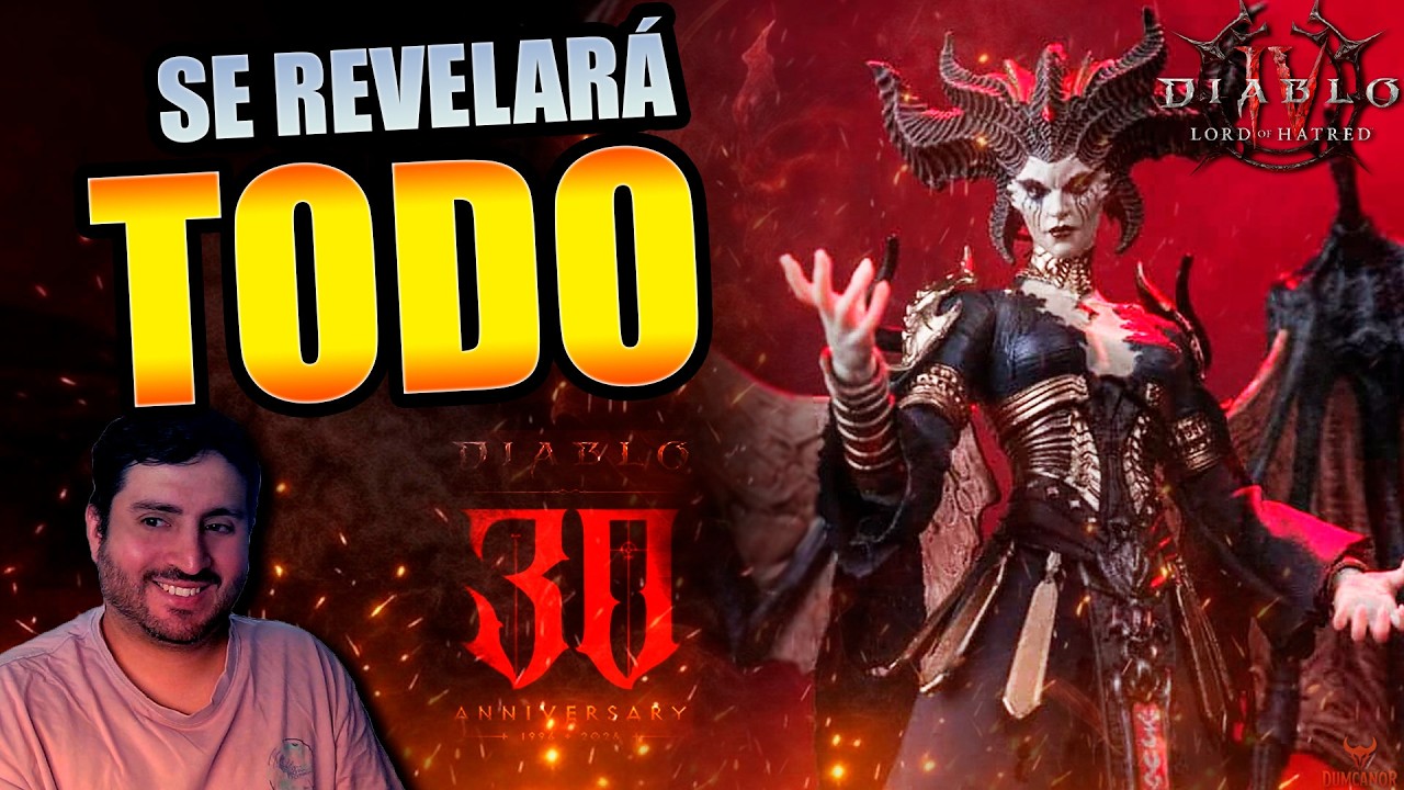  🚨 FEB 11: DIABLO CELEBRA 30° ANIVERSARIO 🔥 | NUEVA CLASE D4 + ANUNCIOS EN D2R & IMMORTAL
