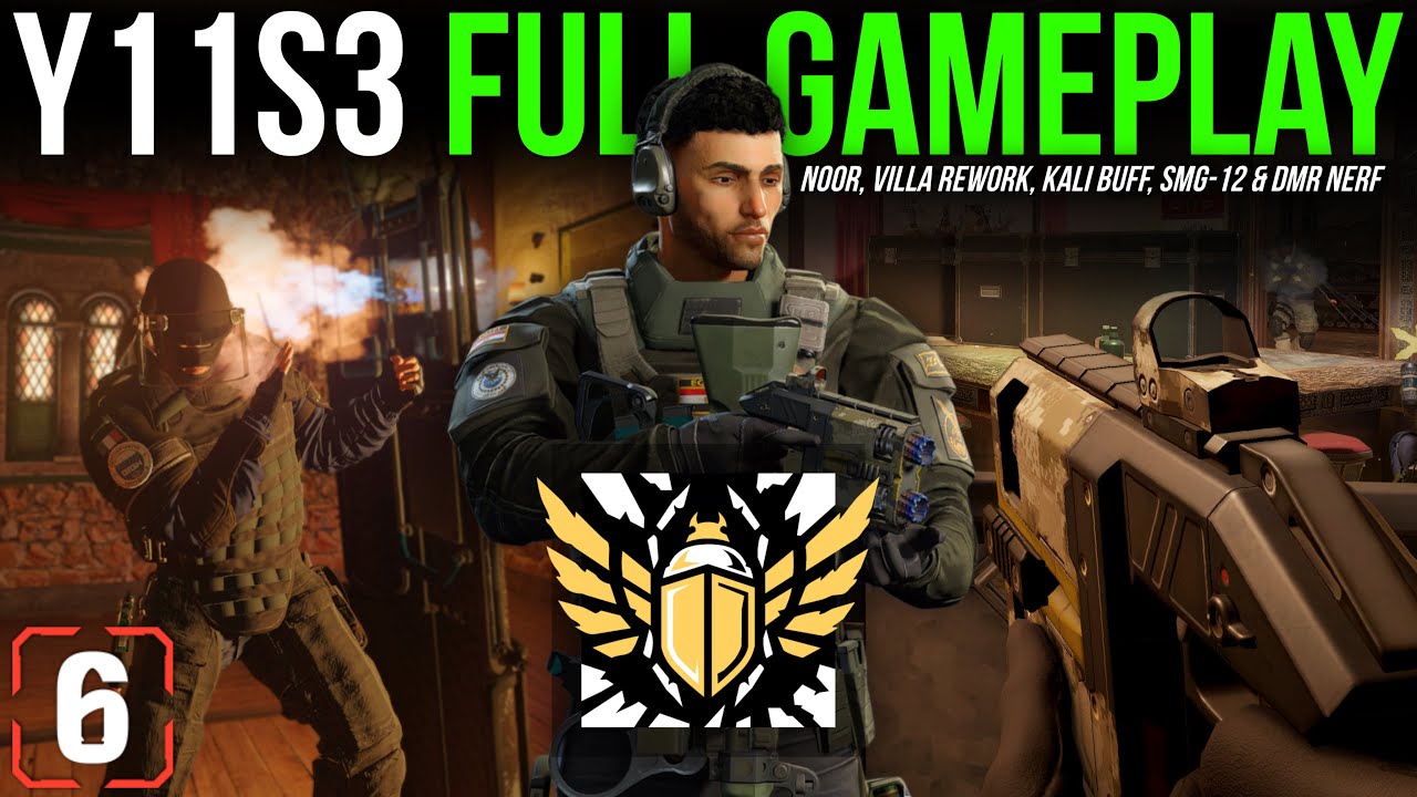EVERYTHING in Y11S3: Noor, Villa Rework, Balancing, Kali buff & More! DMR & SMG 12 Nerf