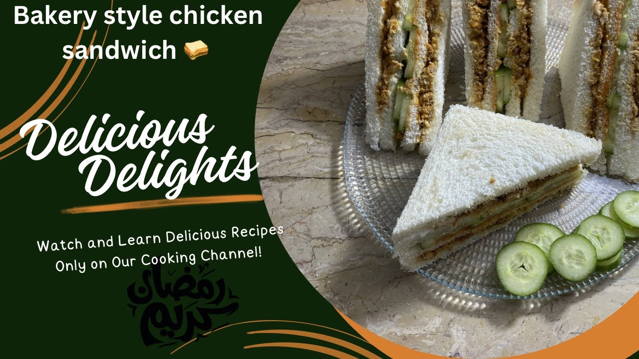 Bakery style chicken sandwich 🥪 Recipe by BEST COOKING 