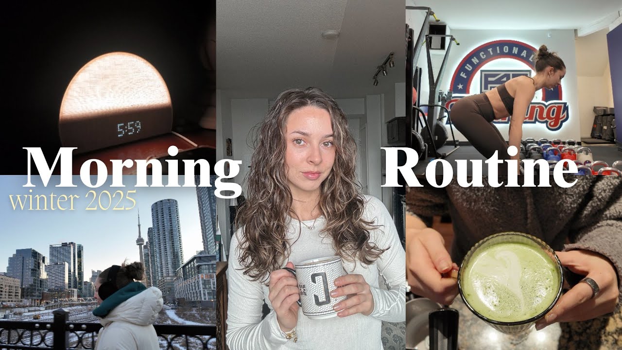 6AM MORNING ROUTINE 2025 | healthy & realistic habits | Winter Edition