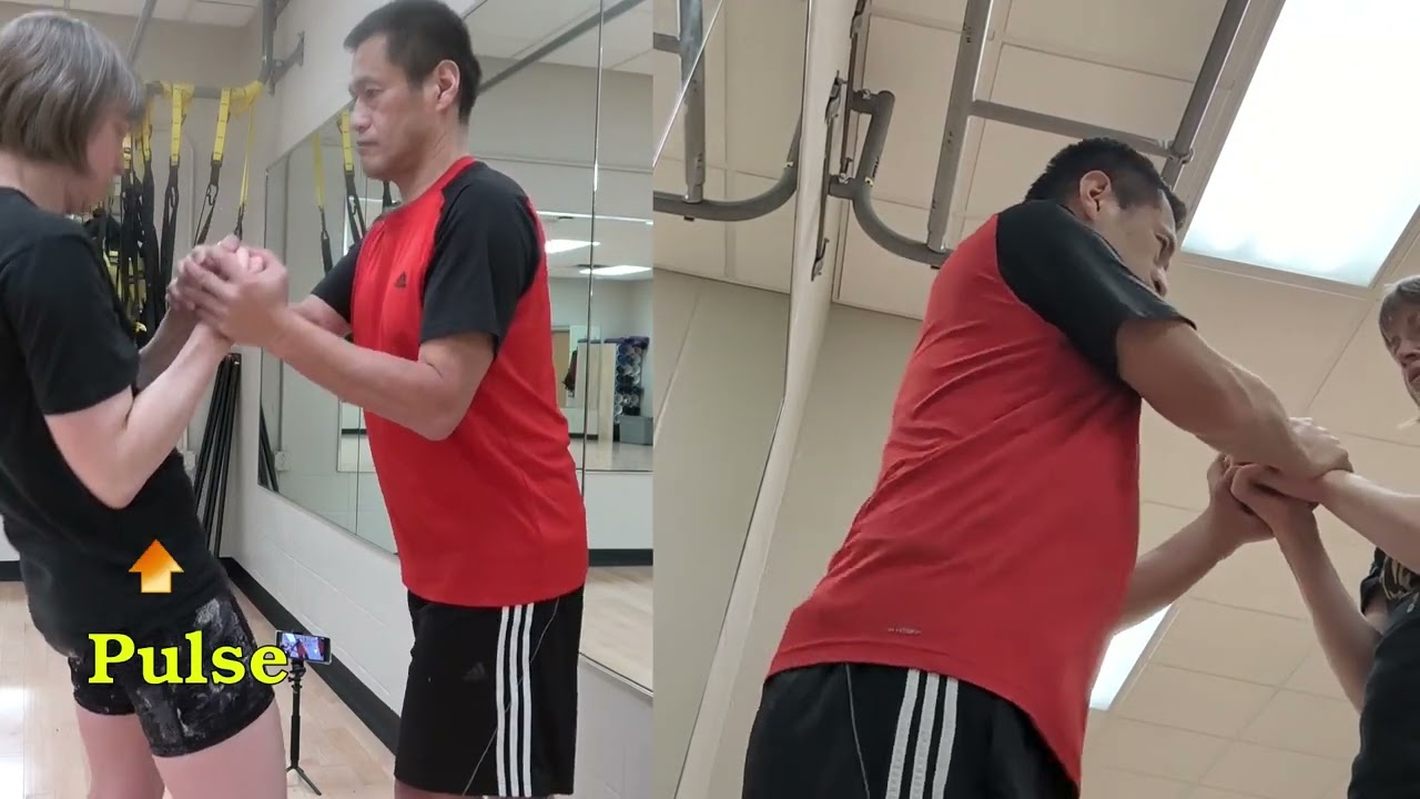 Tandendo: When someone push you against a wall
