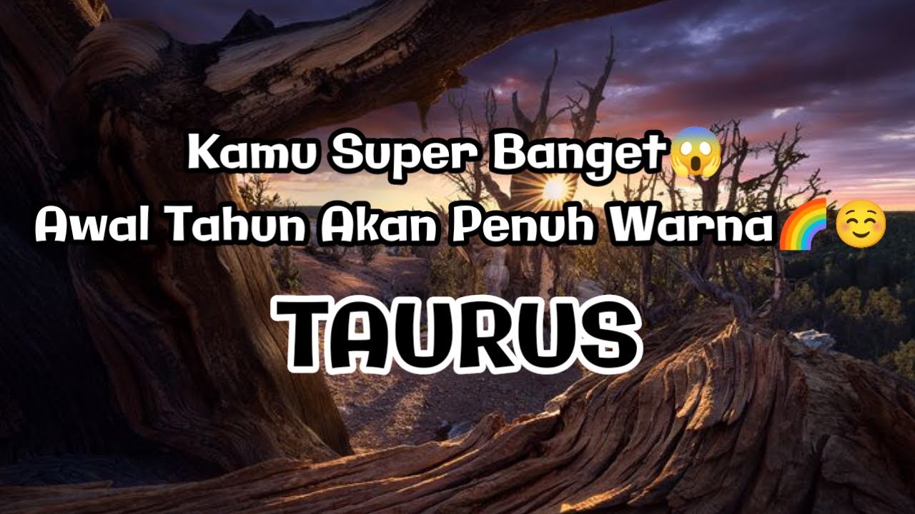🌈Taurus🌈Kamu Super Banget😱 Awal Tahun Akan Penuh Warna🌈☺️