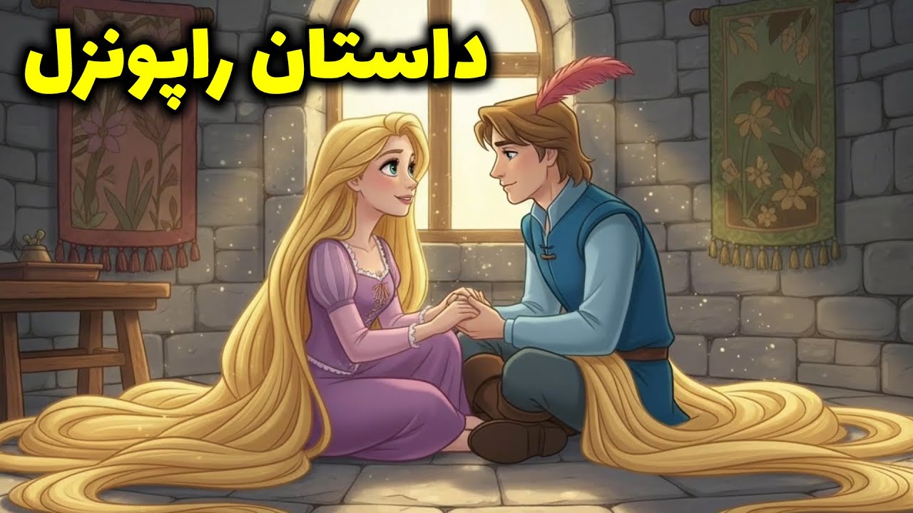 دنیای قصه های رنگارنگ -  داستان راپونزل
