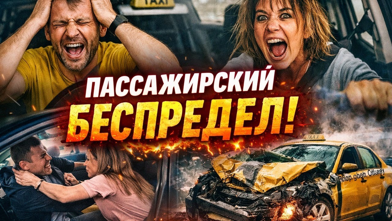 НОРМАЛЬНЫМ ЛЮДЯМ НЕ СМОТРЕТЬ! Безумие пассажиров и таксистов за неделю! ШОК-ИТОГИ НЕДЕЛИ!
