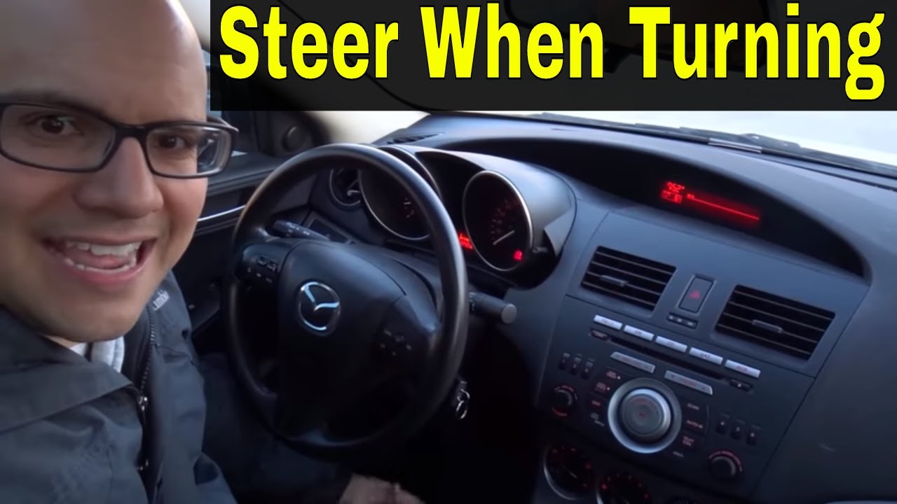 How To Steer A Car When Turning-Beginner Driving Lesson