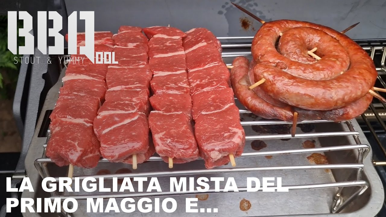 La grigliata mista del primo maggio e il Broil King Baron 490