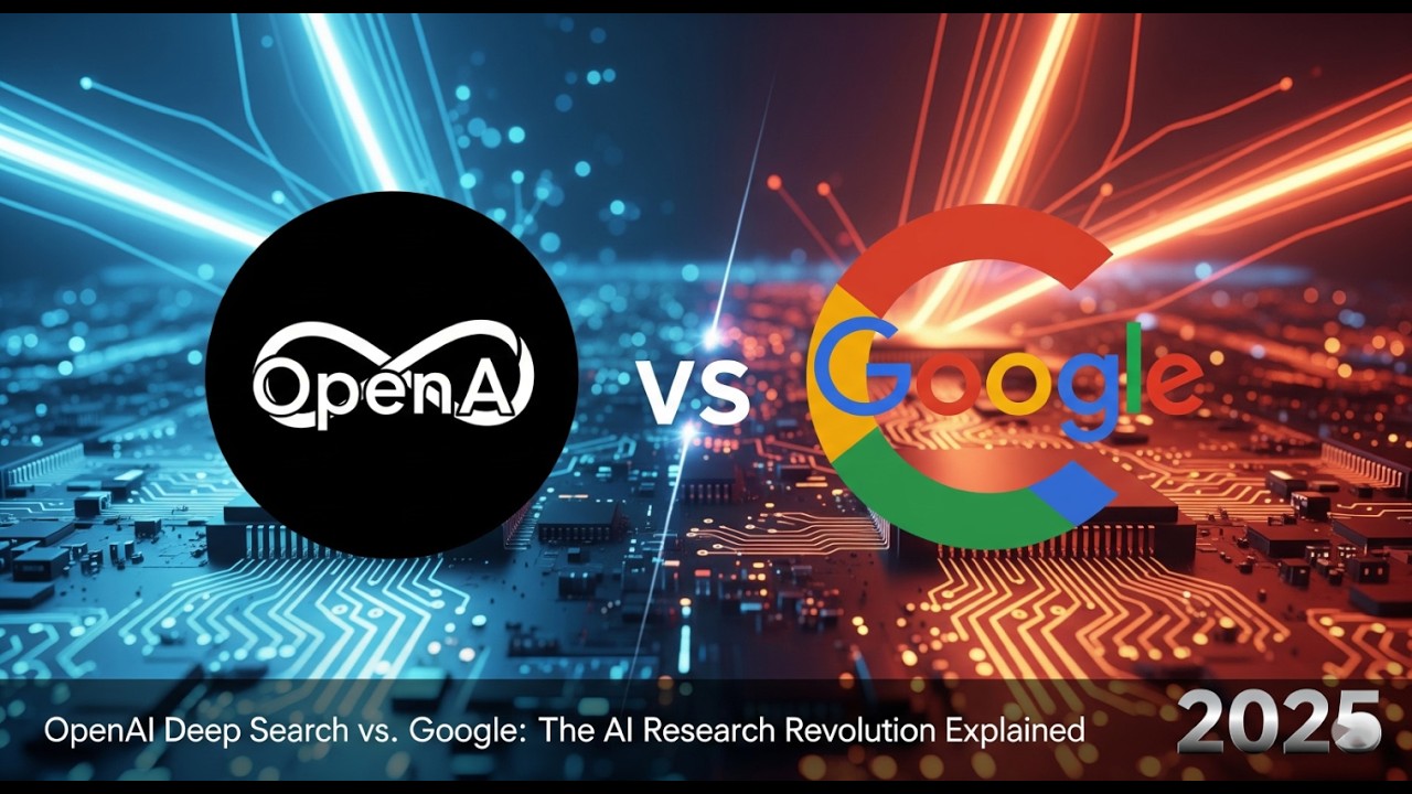 OpenAI Deep Search vs. Google: The AI Research Revolution Explained (2025)