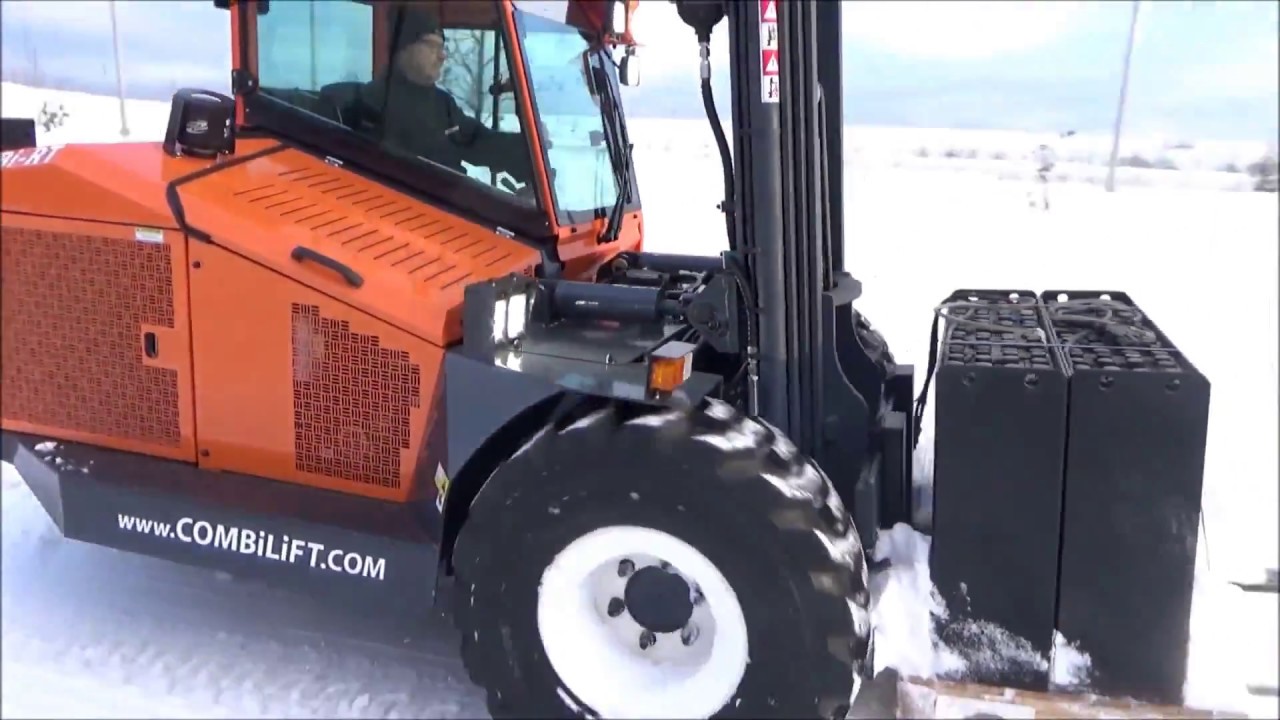 COMBILIFT - RT the rough terrain forklift that goes anywhere