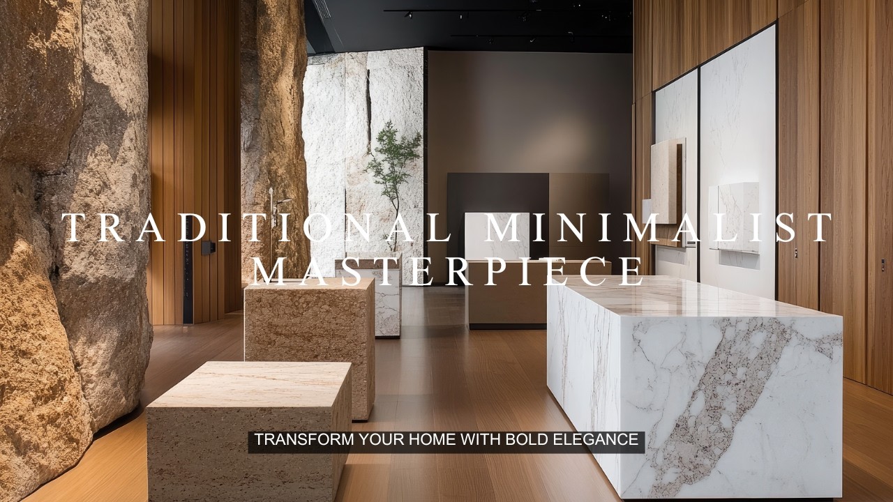 Creating a Bold Elegance Minimalist Home: The Perfect Blend of Traditional & Modern Aesthetics
