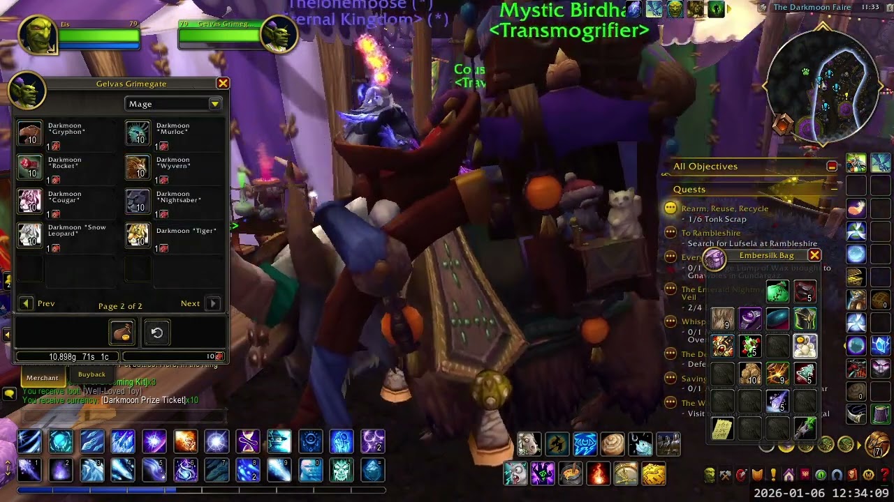 January 2026 Darkmoon Faire Part 2