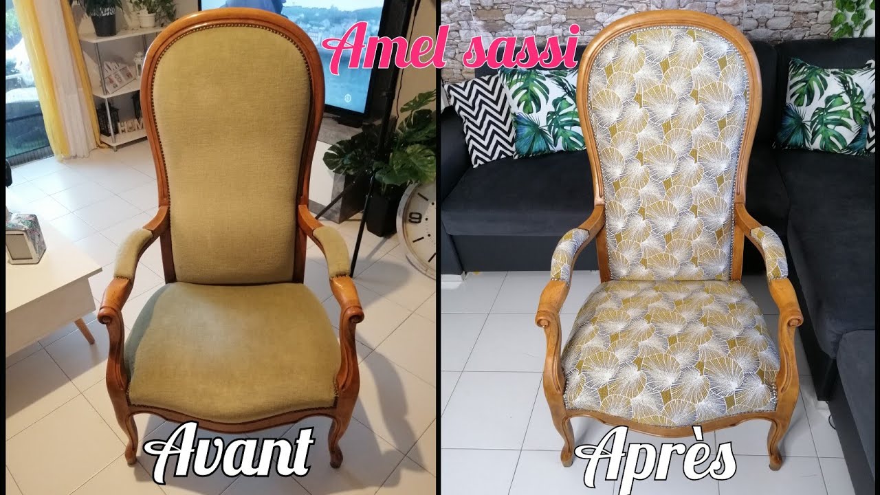 Restauré un fauteuil voltaire (renovation tuto)
