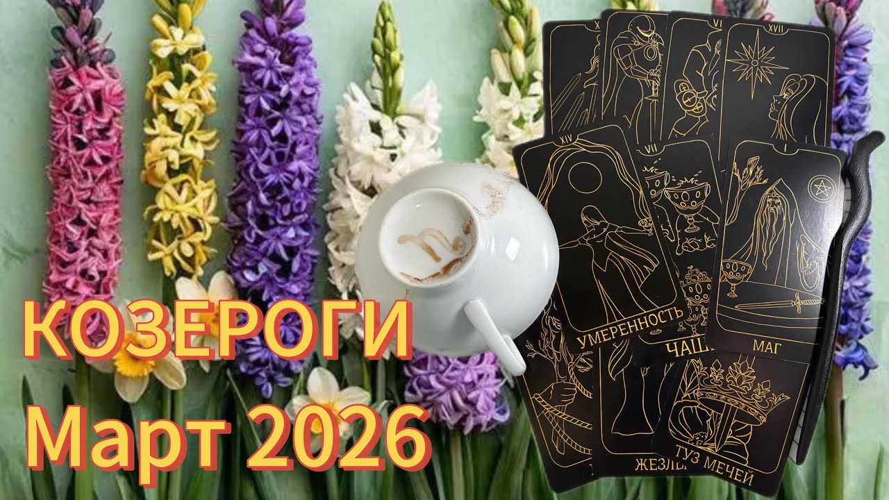 Прогноз🌱КОЗЕРОГИ Март 2026