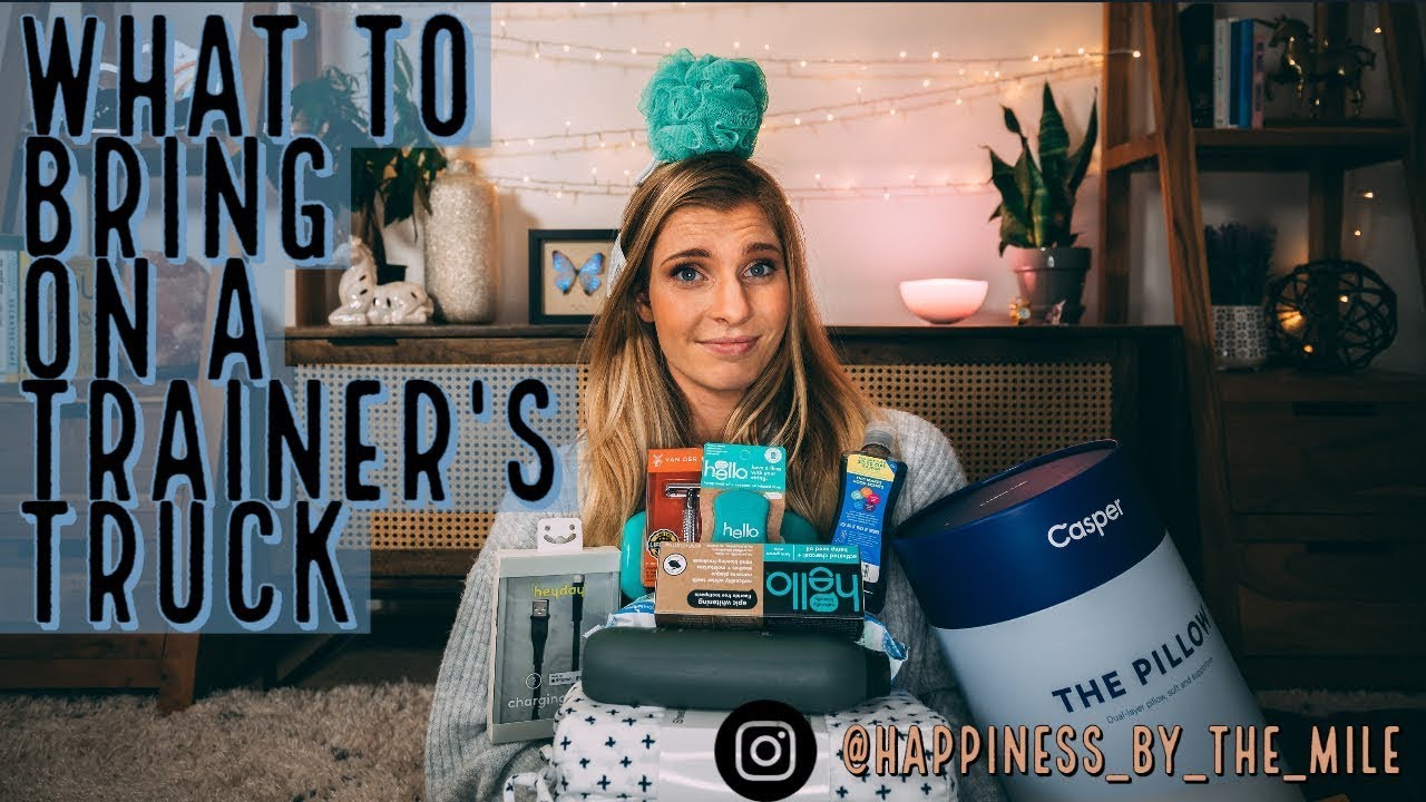 What To Bring On A Trainer's Truck (BEST tips)