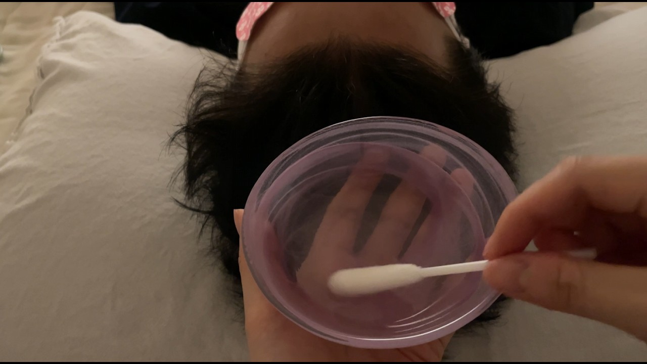 집에서 와이프가 해주는 야매 두피 마사지 l 잠 안오는 날 수면 ASMR🪼