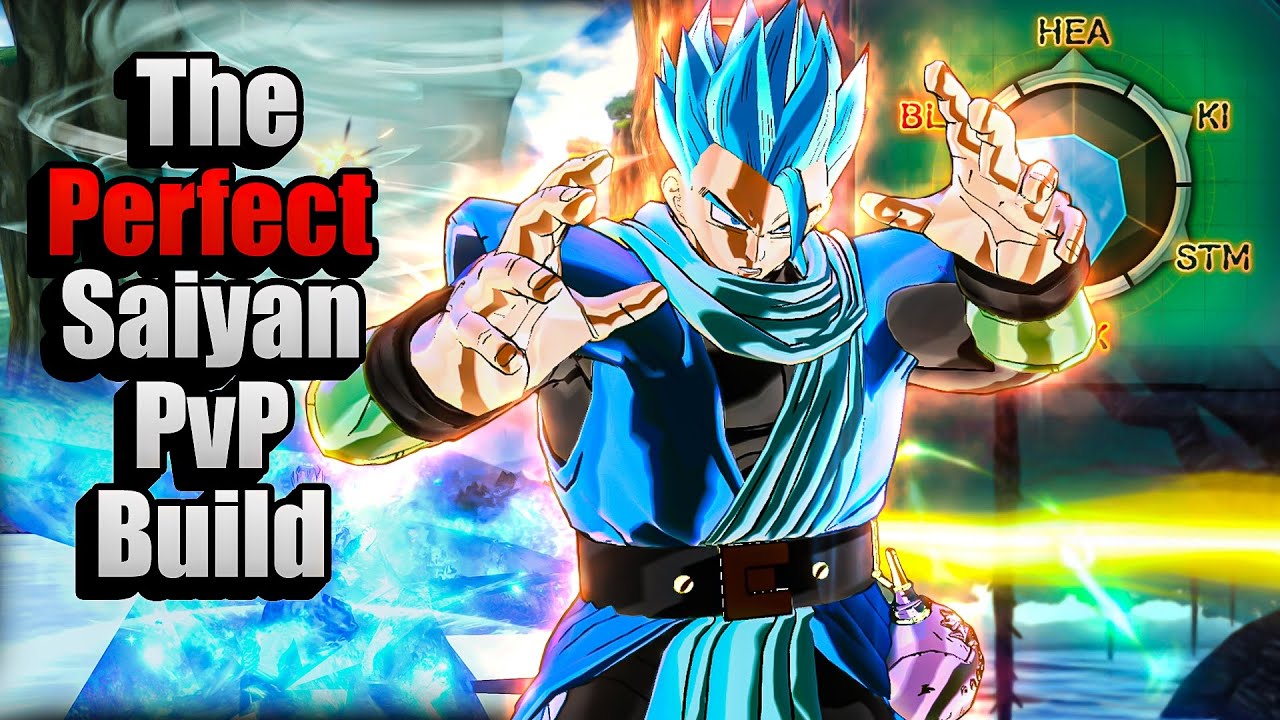 The Perfect Male Saiyan Build! Online PvP DEMON!