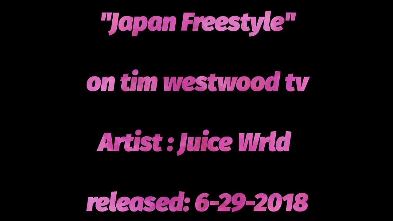 Juice Wrld - Japan Freestyle (Lyrics)*EXPLICIT