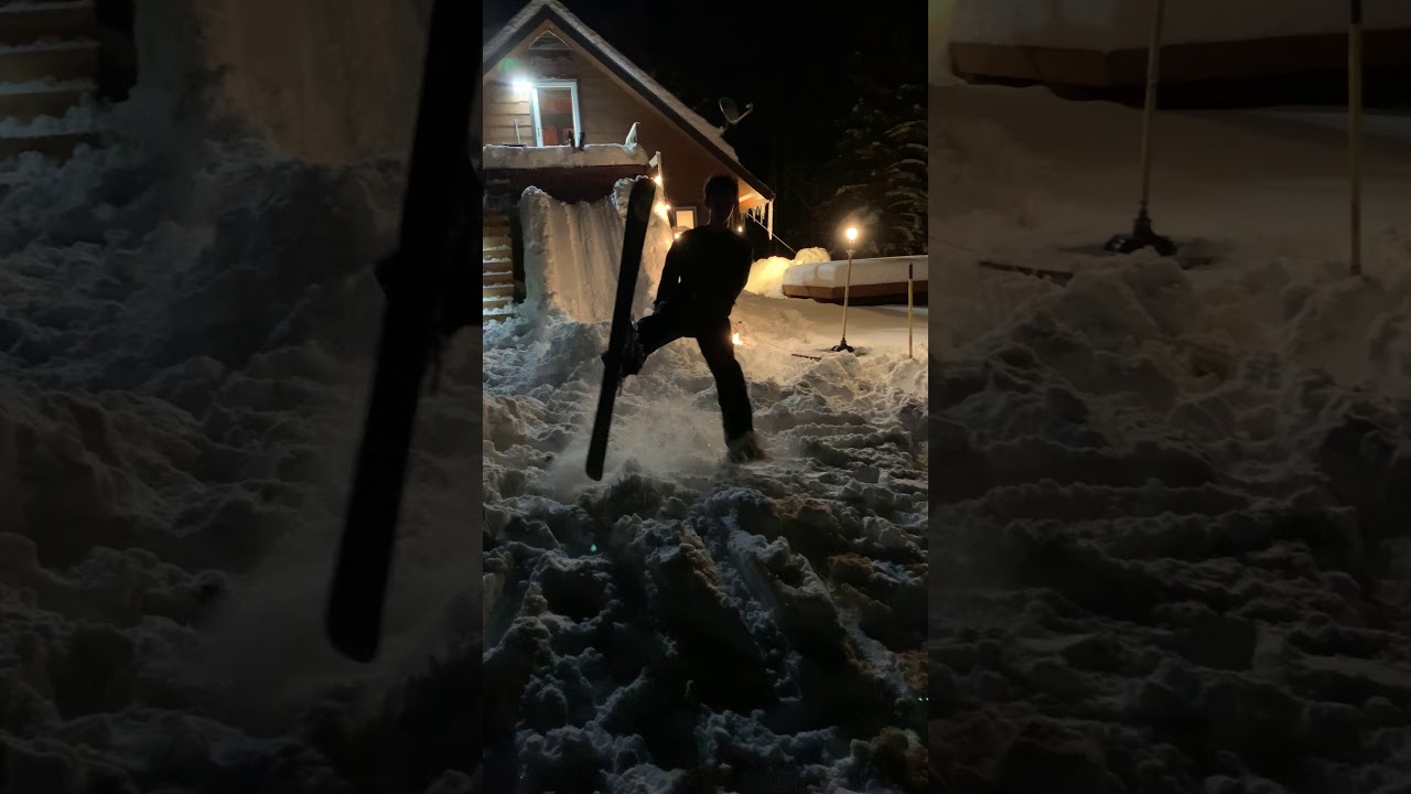 Backyard Setup 12/6 Hunter, NY