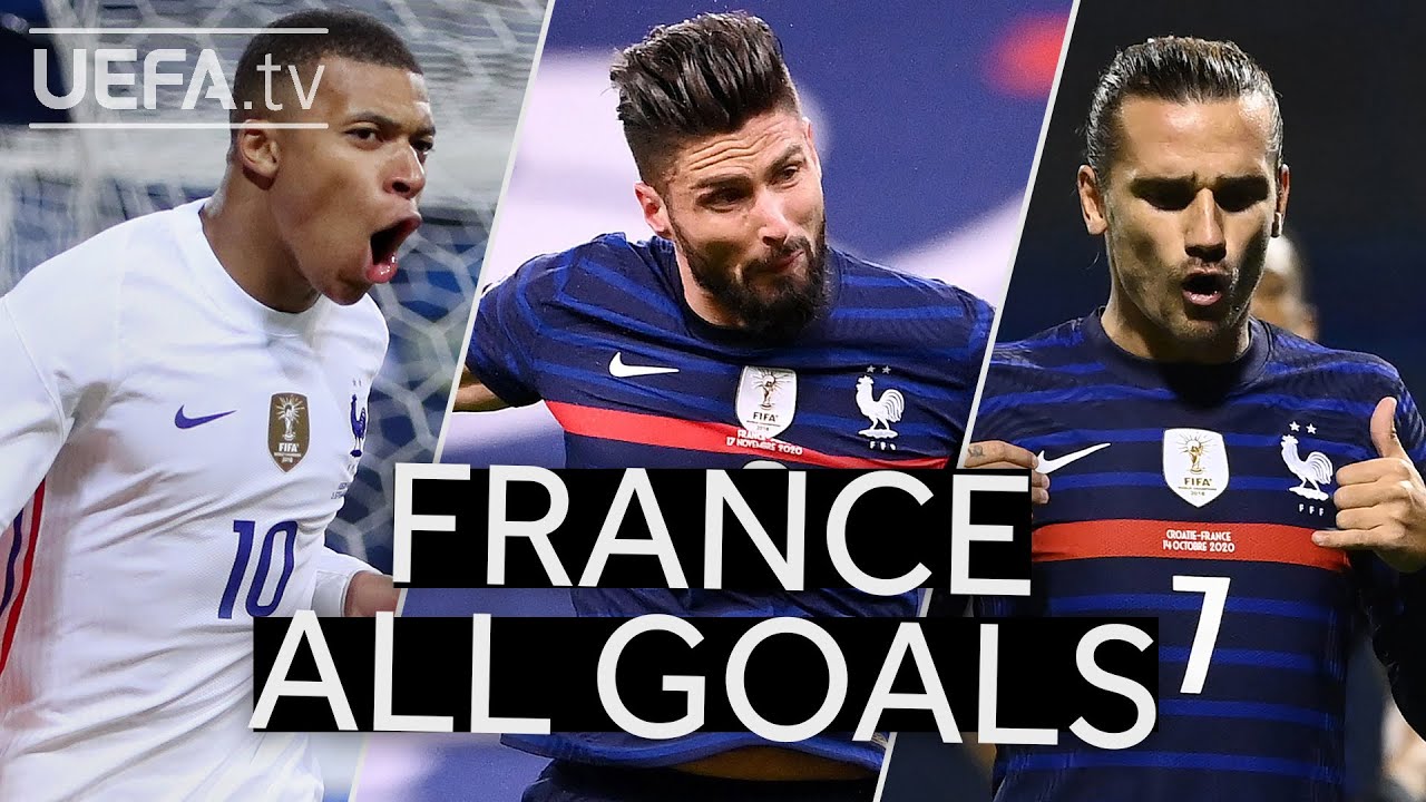 MBAPPÉ, GIROUD, GRIEZMANN: FRANCE 2020/21 #UNL Group Stage All GOALS!!