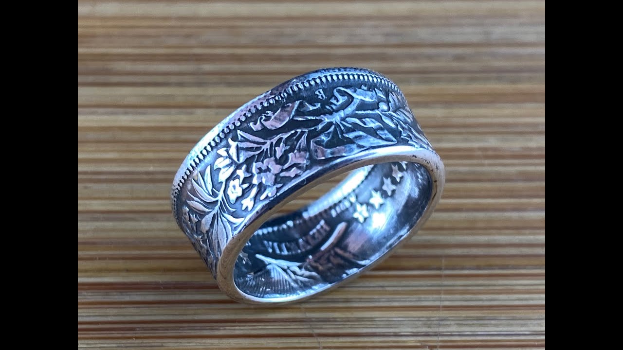 Como hacer un anillo con una moneda.Como fazer um anel com uma moeda.How to make a ring with a coin.