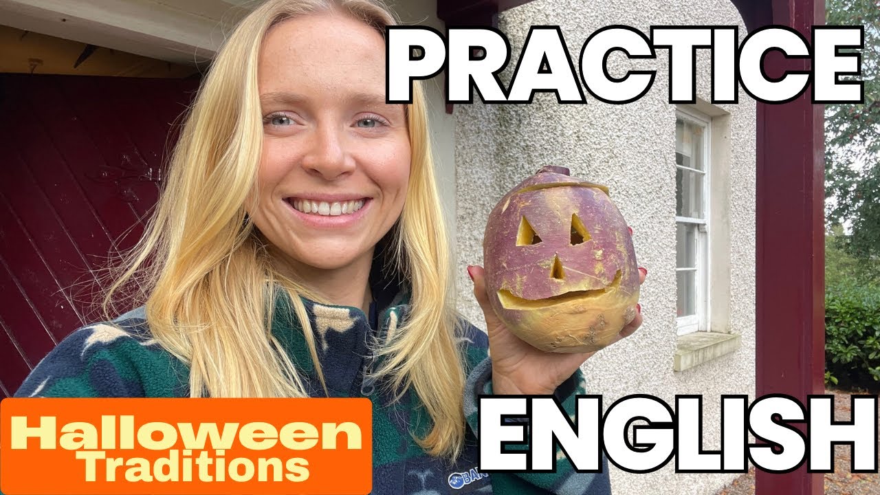 Learn English and Halloween Traditions in Ireland // Comprehensible Input 