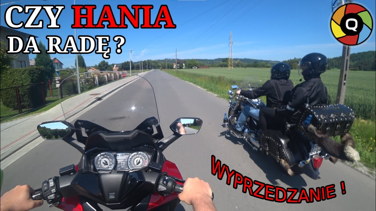 Honda Forza 125 - wyprzedzanie dużego motocykla, zapowiedź test&oacute;w Yamaha n-max i x-max 125