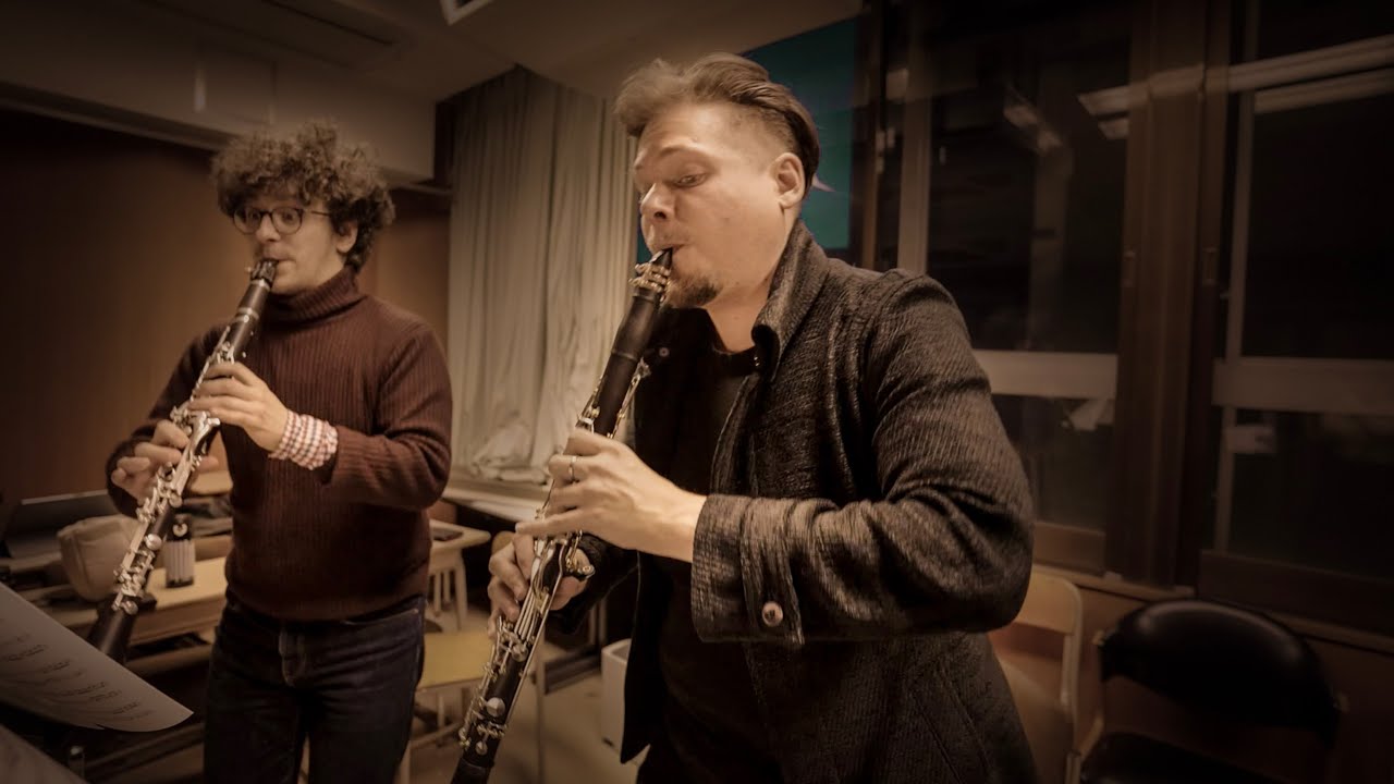 Telemann Duo Sonata No. 3 for two Clarinets Koh&aacute;n&Beverari