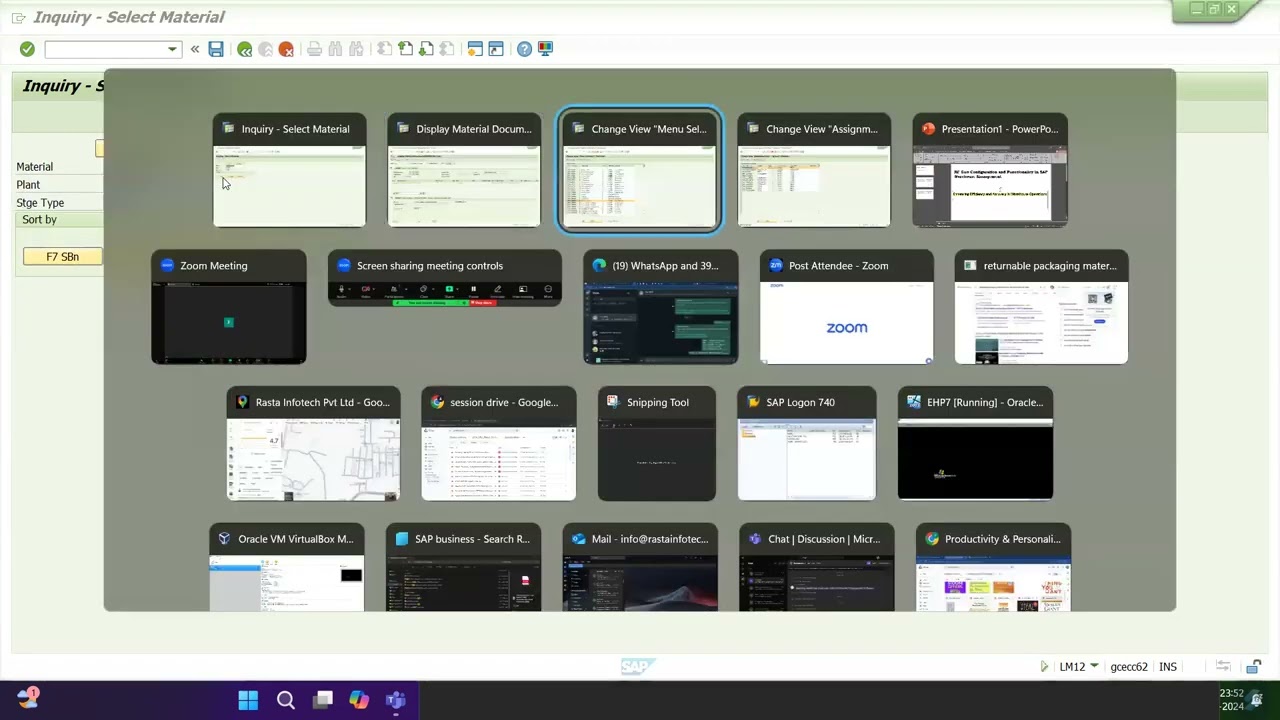 RF gun configuration in SAP WM_GTR Academy