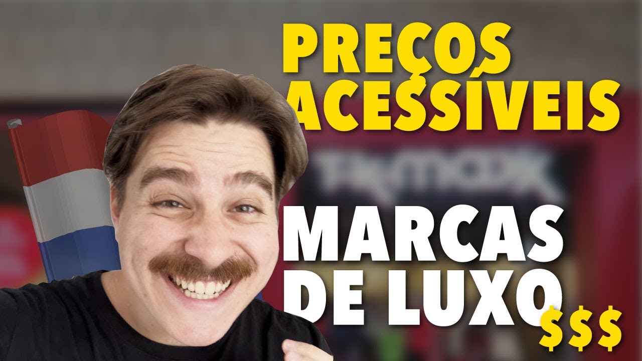 ESSA LOJA NA HOLANDA TEM PREÇOS INCRÍVEIS E MARCAS DE LUXO (TK MAXX)