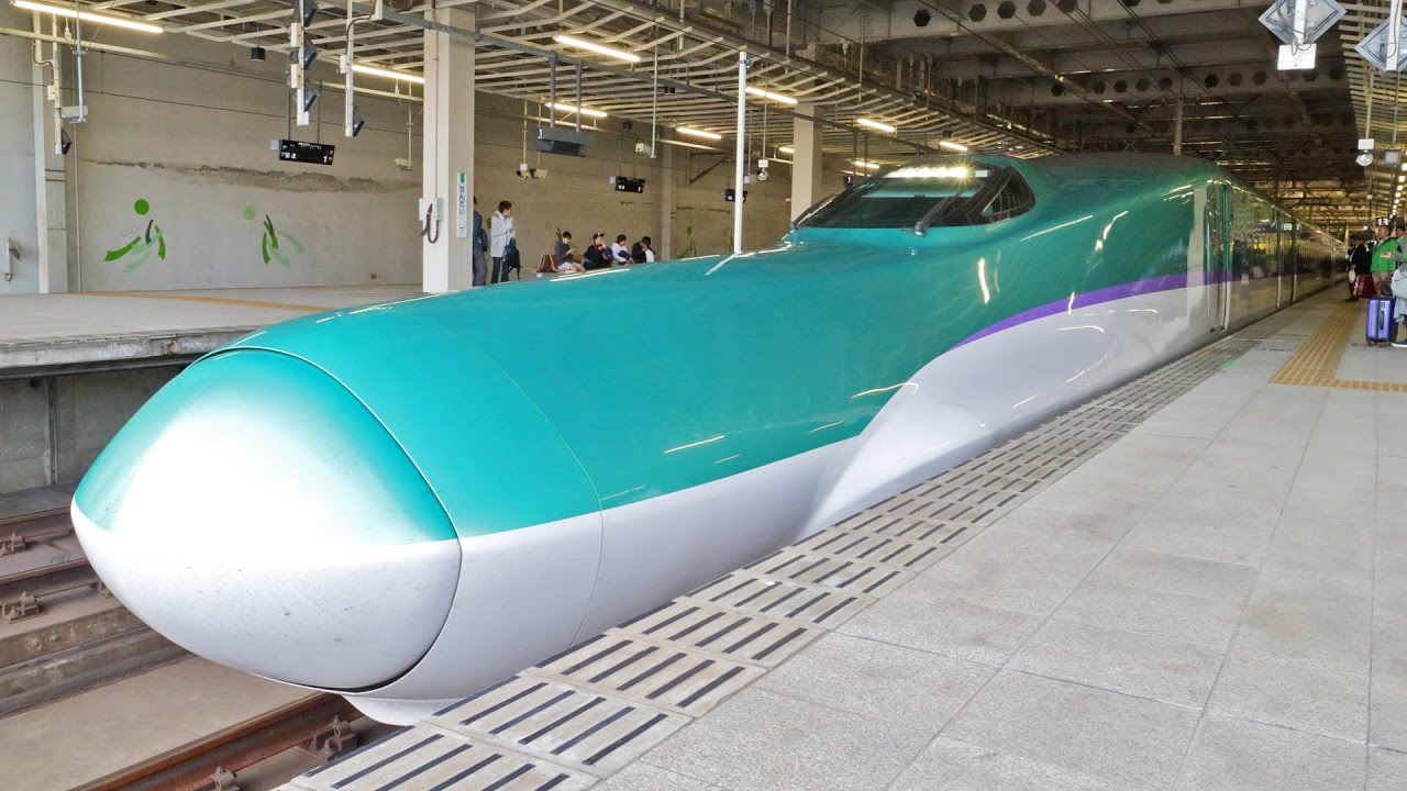 【H5系】 ラベンダー色が美しい！「はやぶさ22号」 仙台駅 接近放送～到着～発車メロディ / 東北新幹線