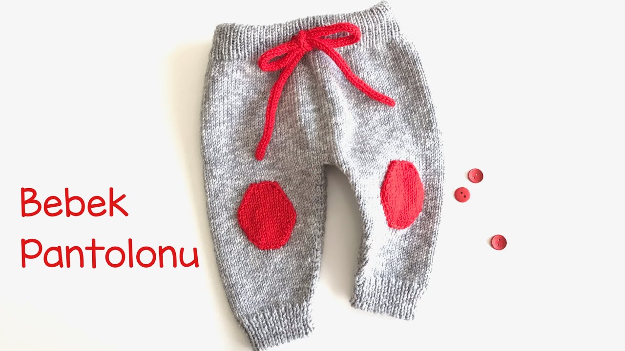 Bebek Pantolunu / Örgü Pantolon Yapılışı / Yenidoğan Pantolonu / How to knit baby trousers?