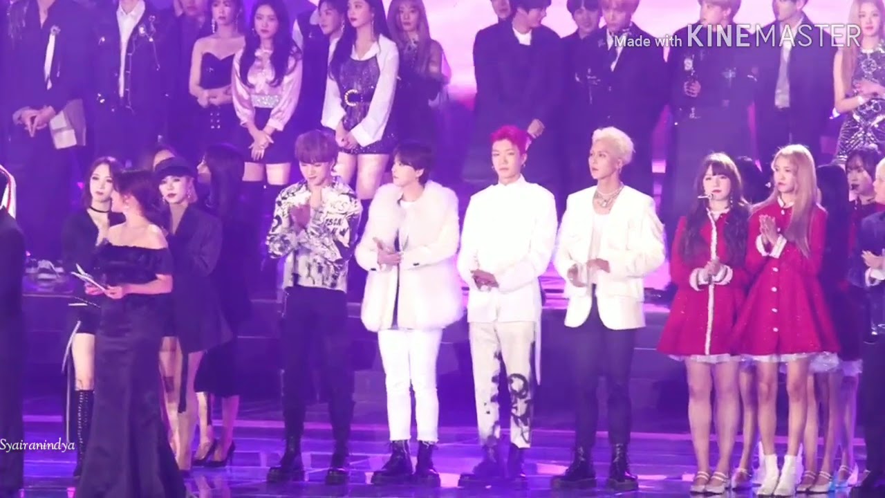 20/25/28/31-12-18 - Sungjoy (Yook Sungjae & Joy) Moments (KPMA, SBS/MBC Gayo, SBS Ent.)
