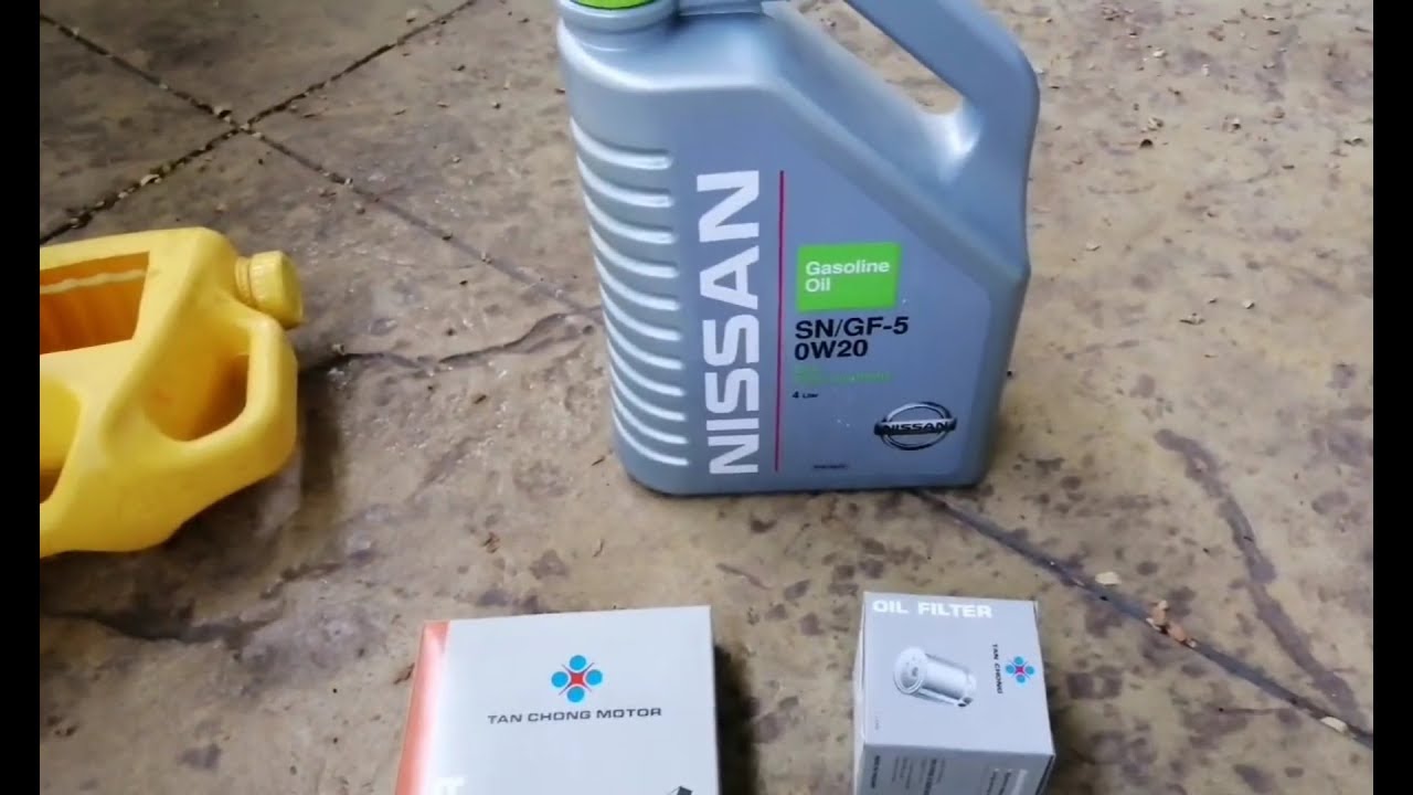 Service Minyak Engine Nissan Almera (DIY)