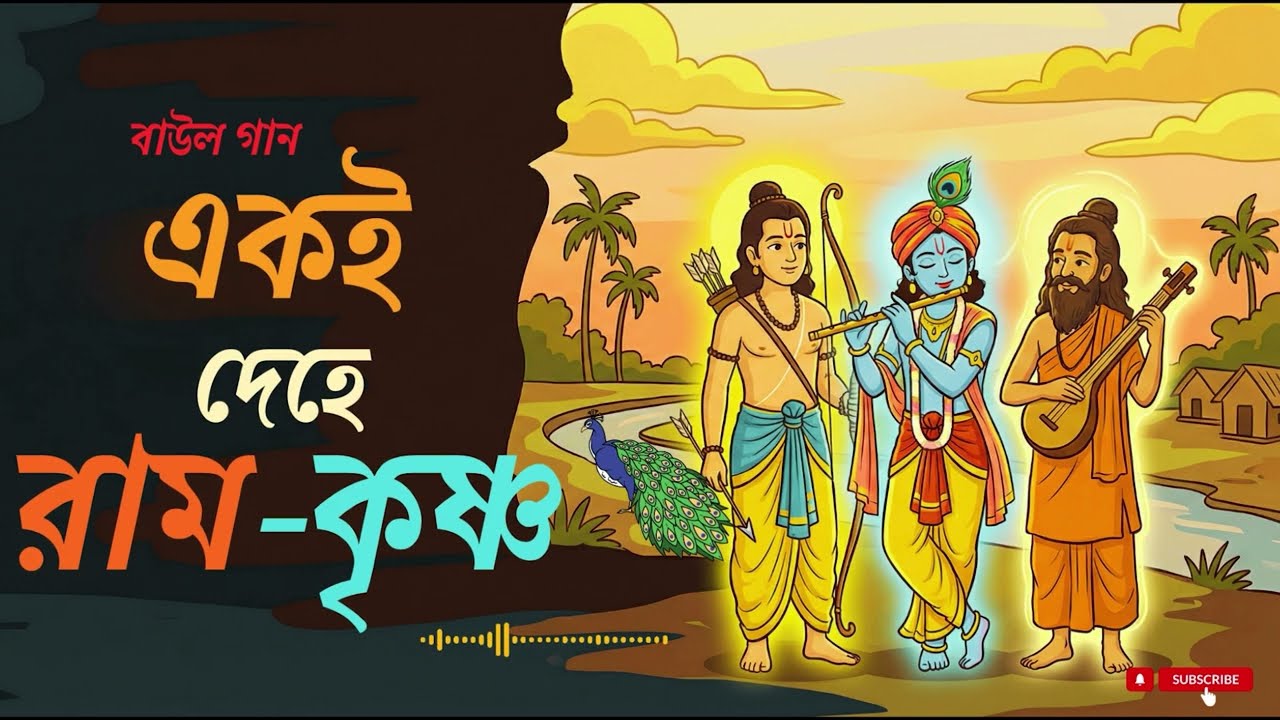 একই দেহে রাম–কৃষ্ণ | Ekoi Dehe Ram-Krishna | বাংলা লোকসংগীত | বাউল গান