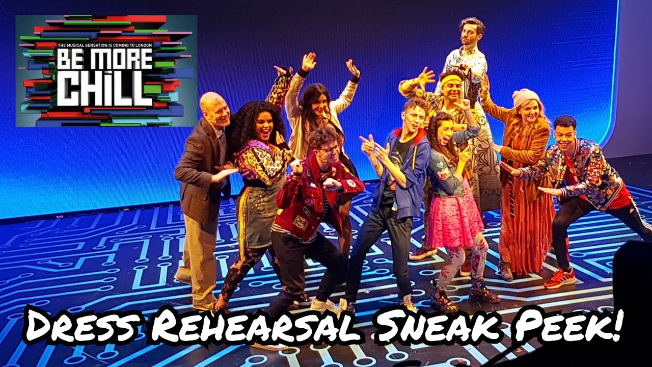 BE MORE CHILL London - Dress Rehearsal Sneak Peek!