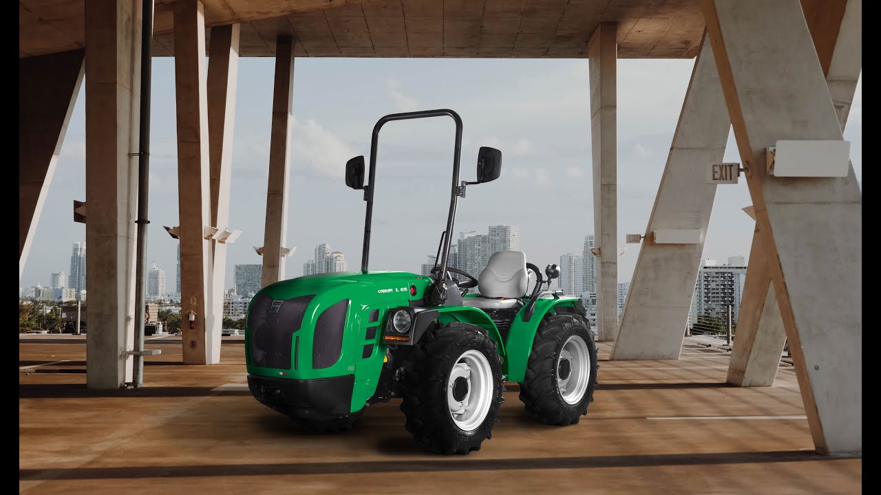 Ferrari Cobram L65: Specialized Compact Tractors with 56HP Kohler KDI Engines & Central Articulation