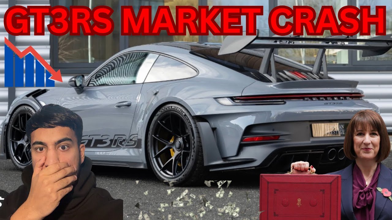 Обвал рынка 992 GT3RS в Великобритании 📉 Сейчас я всего 190 тысяч фунтов стерлингов 🤯