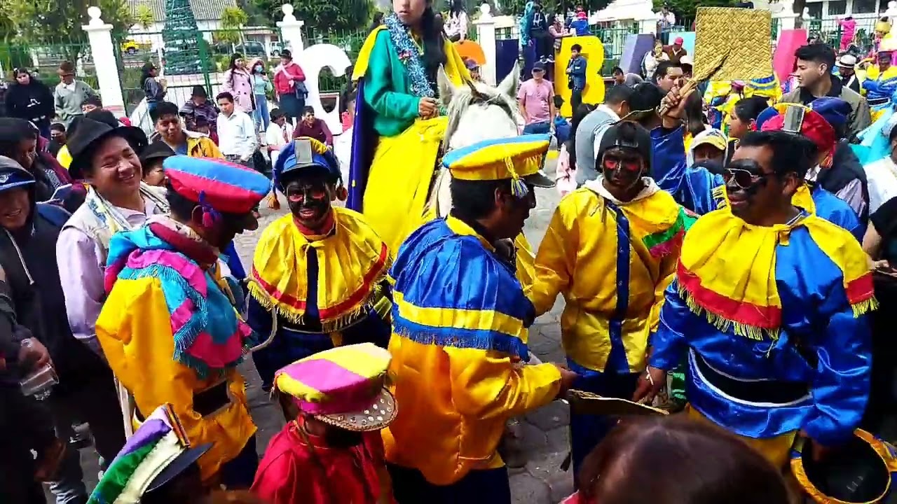 LOAS 2023.  FIESTA 01 DE ENERO. con los negritos de CUSUBAMBA
