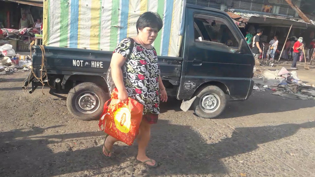 Bacolod city Libertad Public market clearing operation