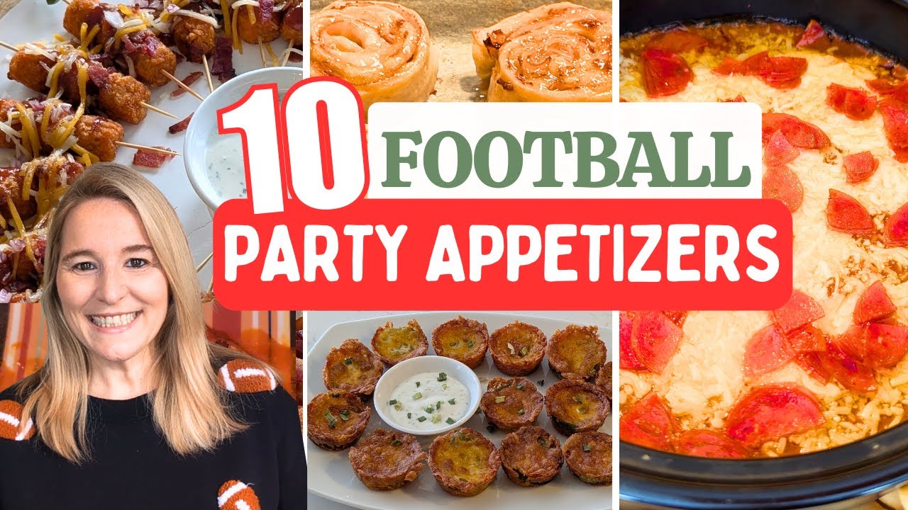 10 Super Bowl Party Appetizers That Always Disappear First 🏈 #superbowlfood